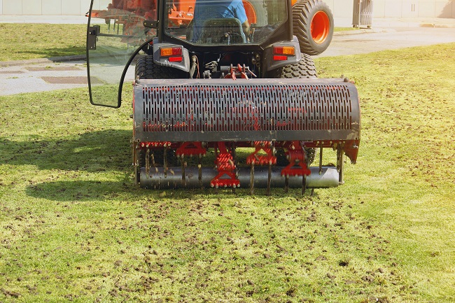 The Benefits of Aerating Your Commercial Lawn